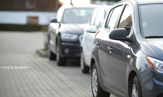 Parking in Maxima Zarya: Photo